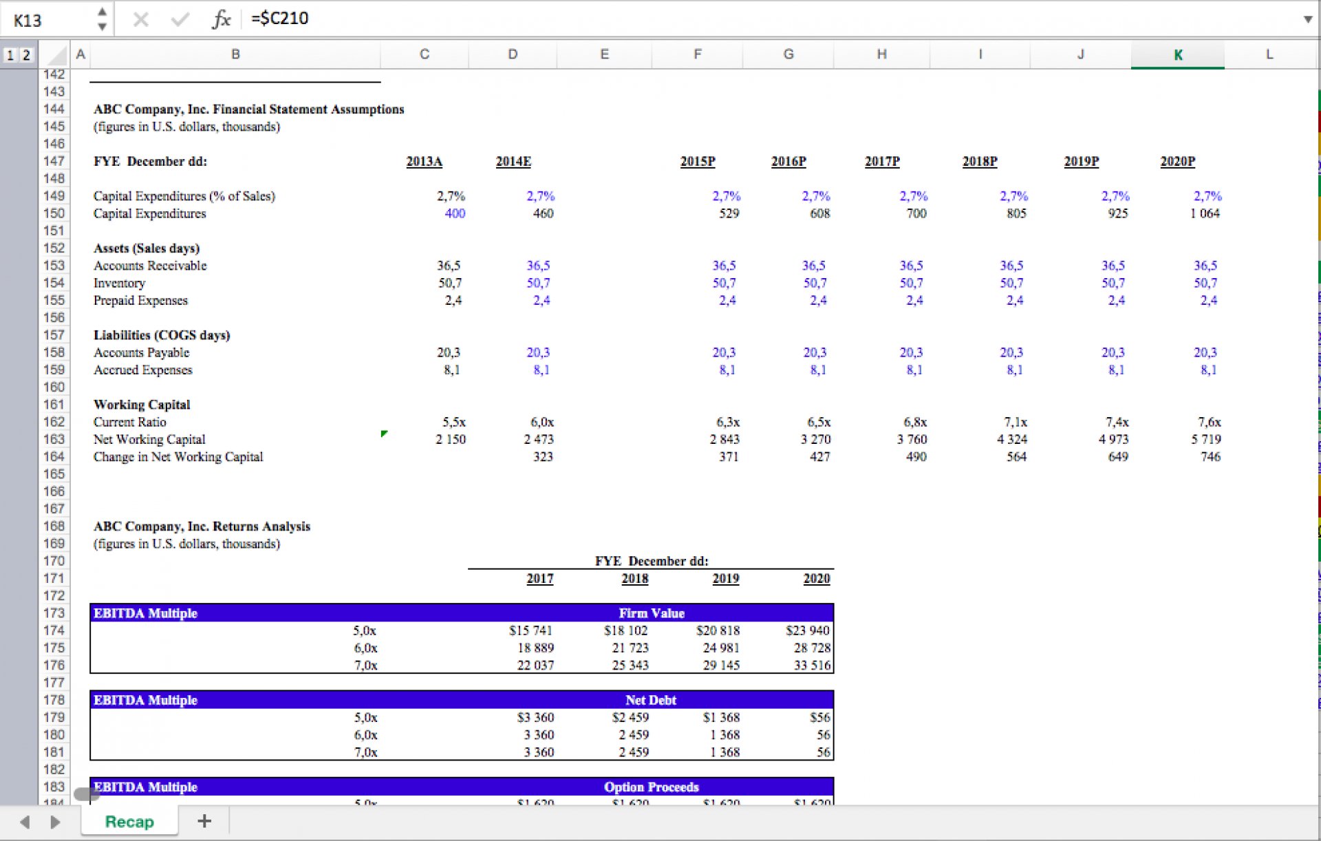 LBO Excel Model For Company Valuation - Eloquens