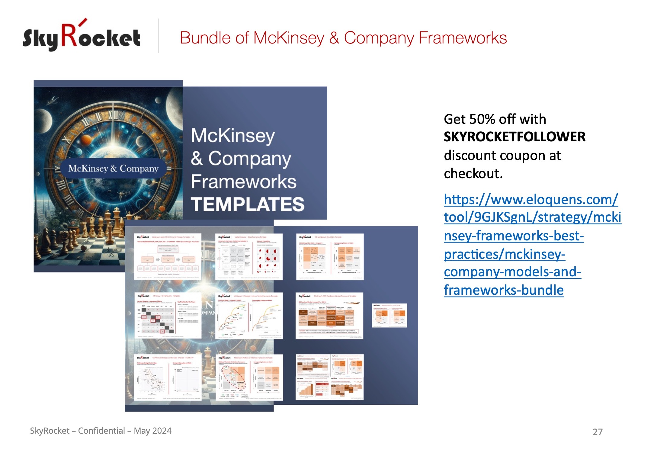 McKinsey's Growth Pyramid Model and Matrix Template - Eloquens