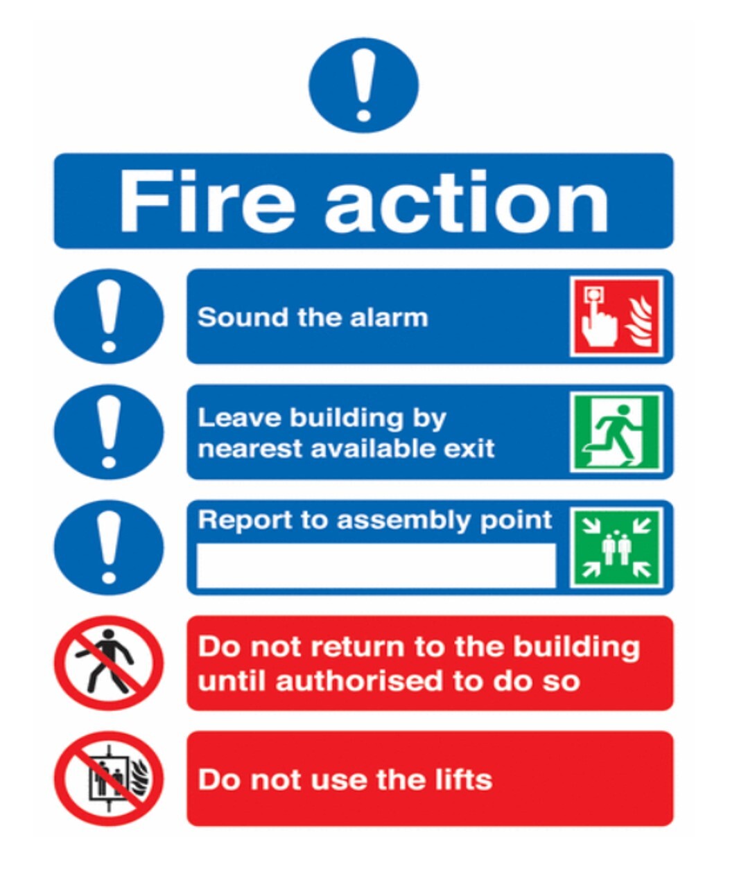 17 Fire Safety Signages - Eloquens