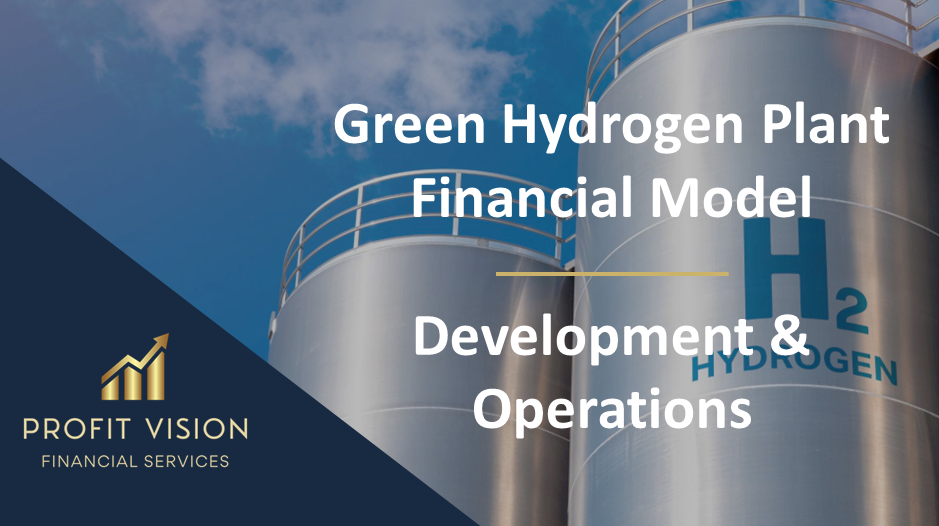 Green Hydrogen (Electrolysis) Plant - Project Finance Model - Eloquens