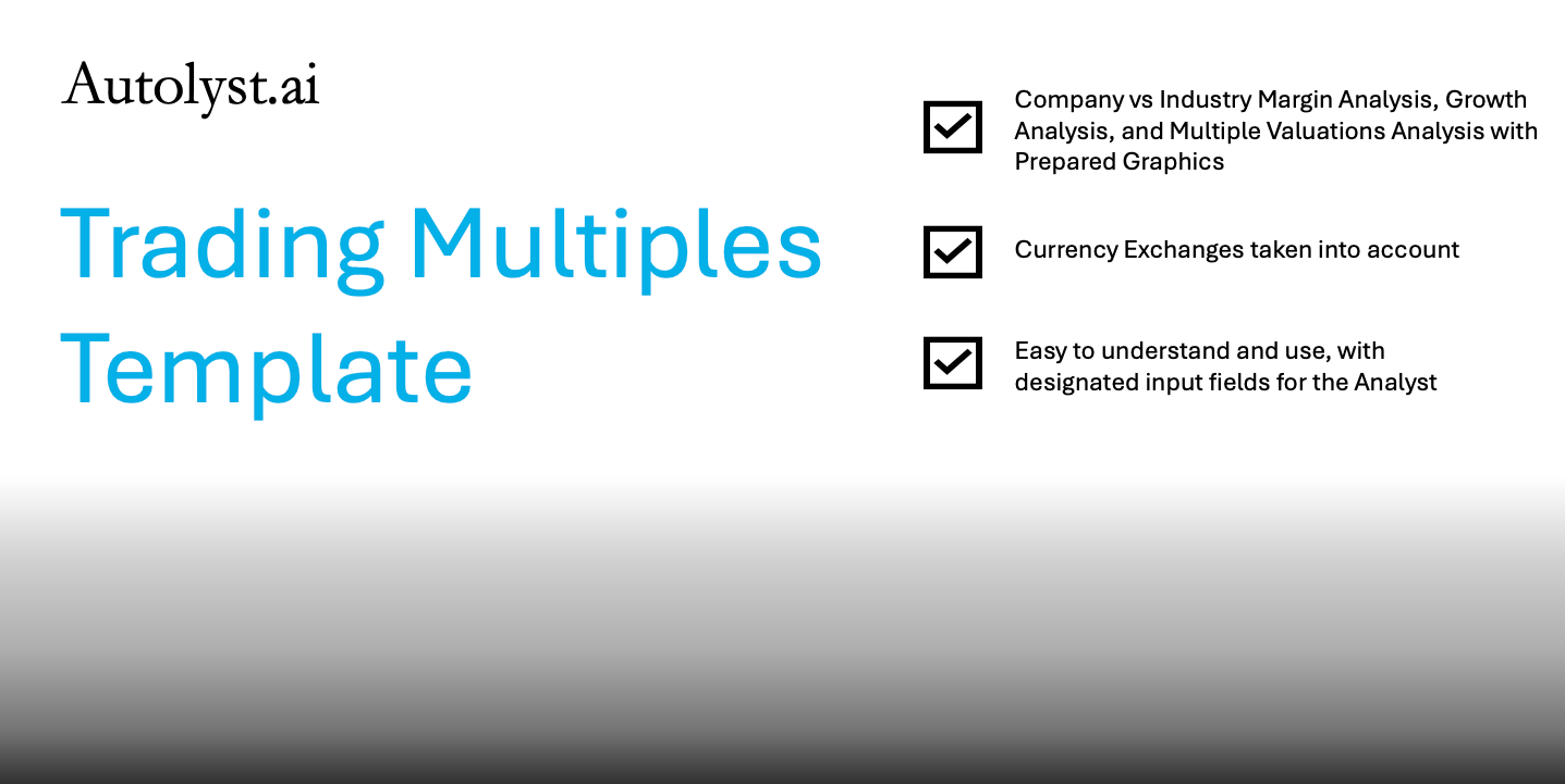 Trading Multiples / Comparables Template - Eloquens