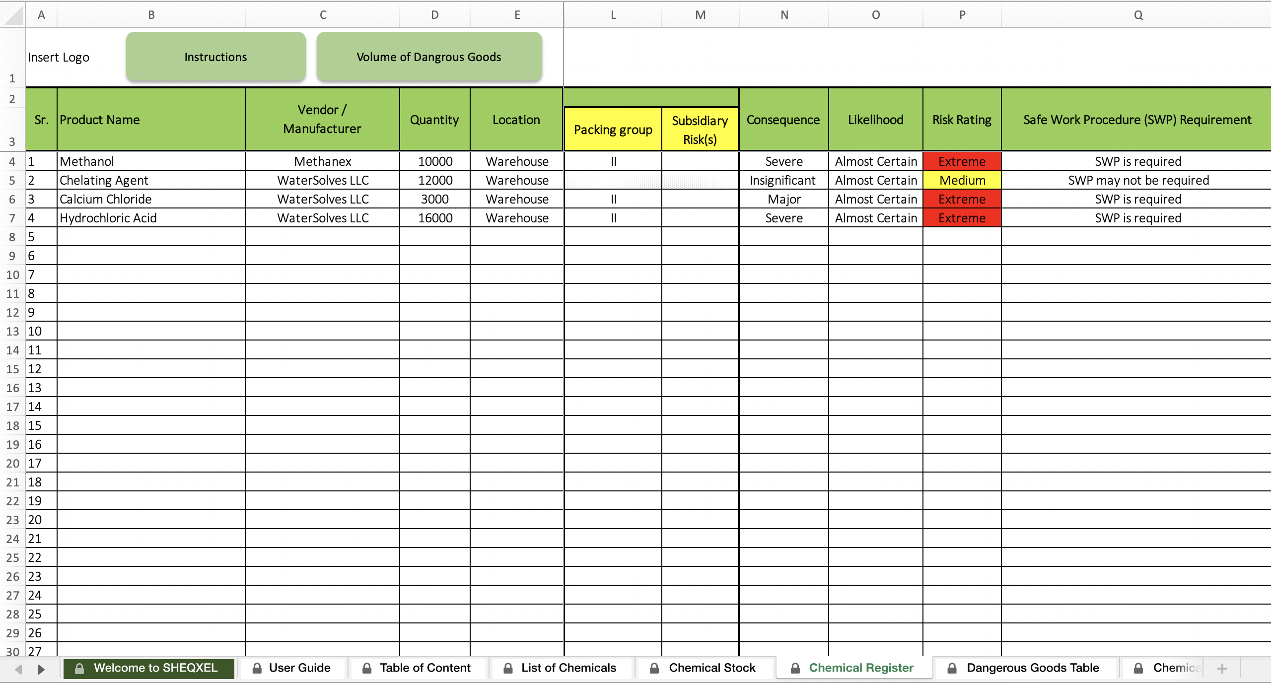 Chemtool Plus | Chemical Register | Chemical Stock Monitoring Tool ...