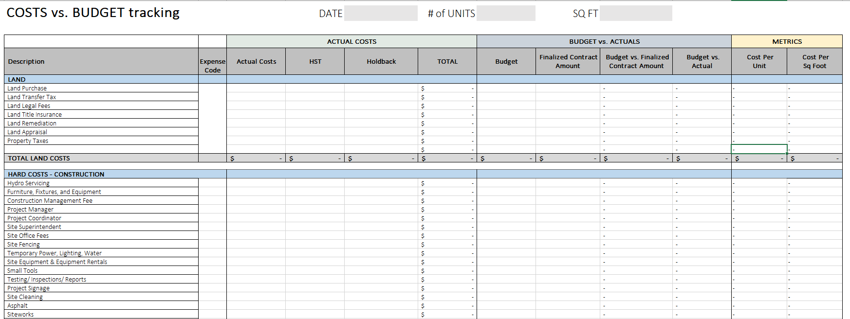 Construction Cost Management And Budgeting Tool - Eloquens