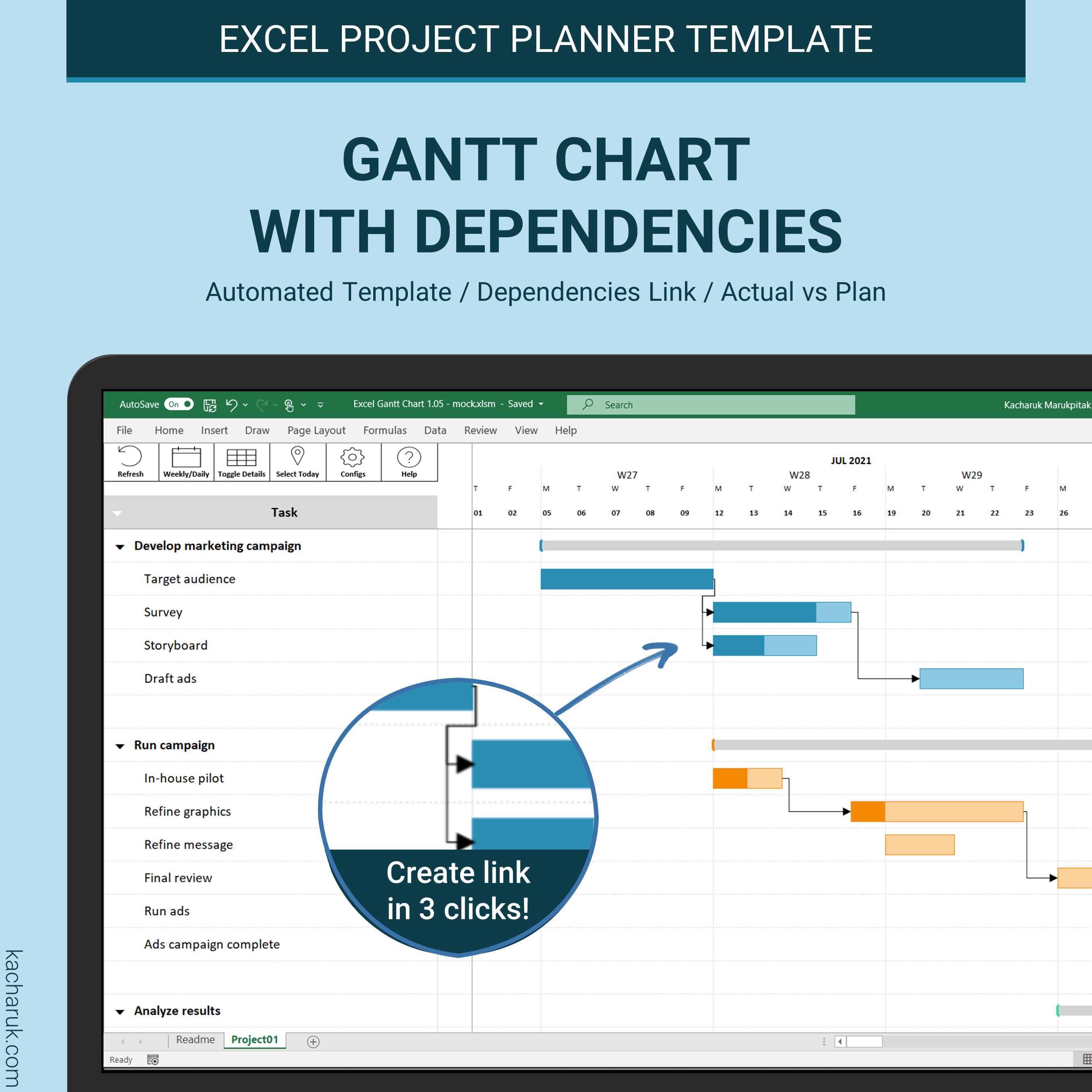 Gantt Chart In Excel 2016 Washvamet