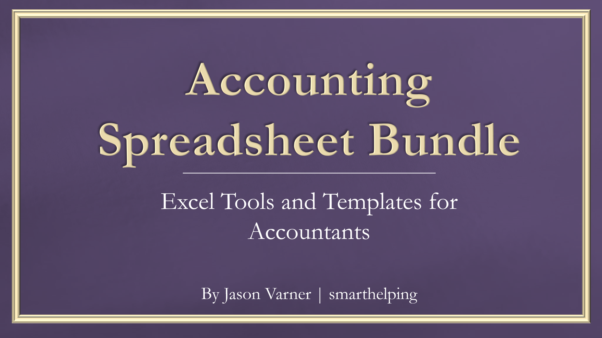 Accounting Bundle Useful Excel Templates For Accounting Department Eloquens 3366