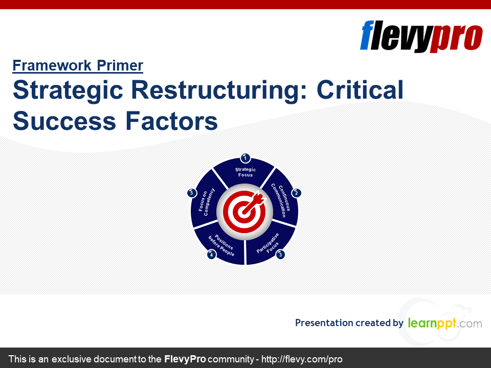 Strategic Restructuring: Critical Success Factors - Eloquens