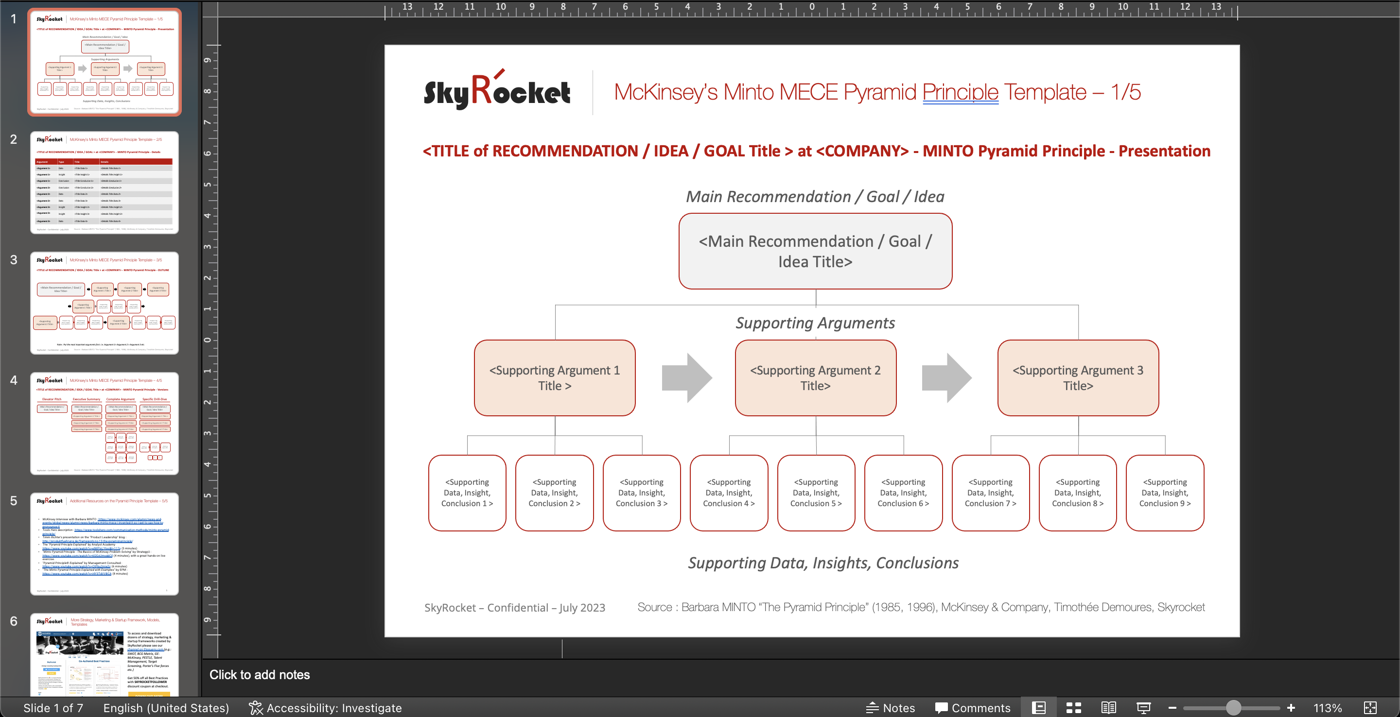 MBB (McKinsey, BCG, Bain) Models And Frameworks Bundle - Eloquens