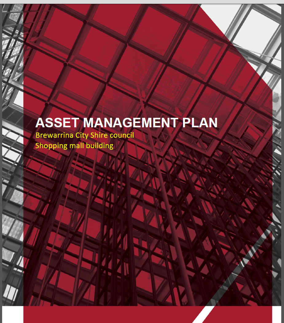 Asset Management Plan Sample Along With Data And Editable File Eloquens 1010